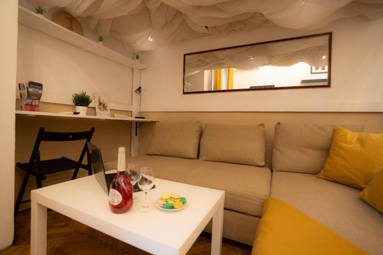 Cozy Studio Cismigiu Garden Apartment บูคาเรสต์ ภายนอก รูปภาพ