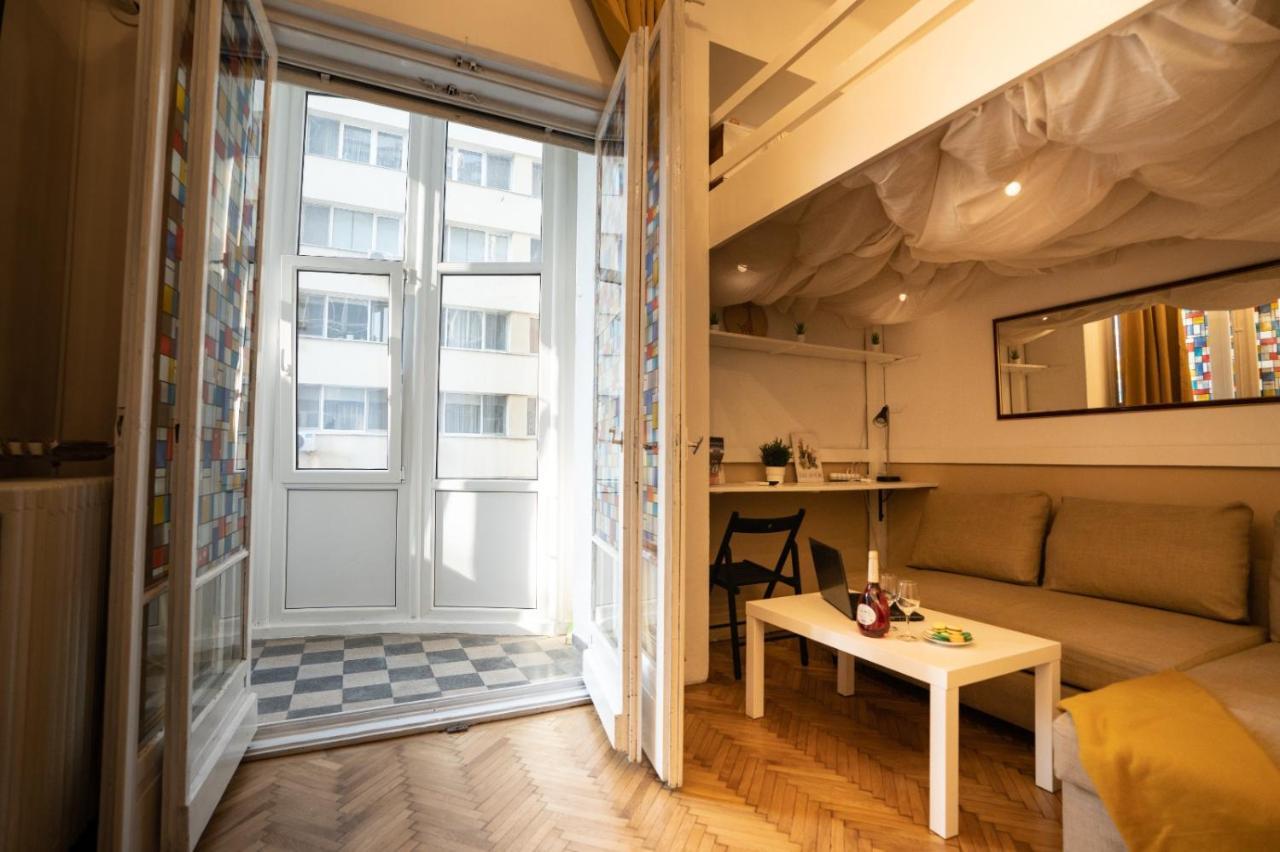 Cozy Studio Cismigiu Garden Apartment บูคาเรสต์ ภายนอก รูปภาพ